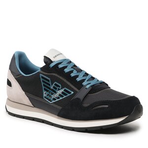 Sneakersy Emporio Armani - X4X537 XN730 S432 Navy/Gunm/Navy/Sil.C.