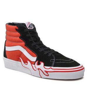 Sneakersy Vans - Sk8-Hi Flame VN0005UJGWP1 Burnt Ochre.