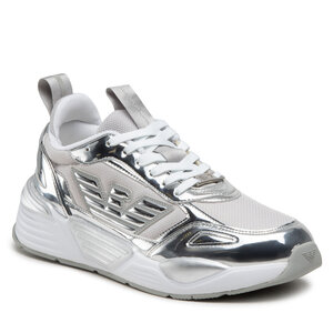 Sneakersy EA7 Emporio Armani - X8X070 XK298 00520 Silver.