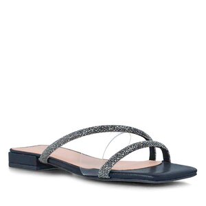 Šľapky Menbur - 23693 Black 01.