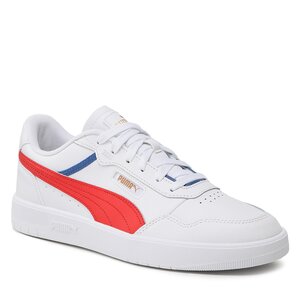 Sneakersy Puma - Court Ultra 389368 03 White/For All Time Red/Gold.