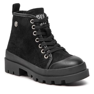 Šnurovacia obuv Shone - D557-001 Black.