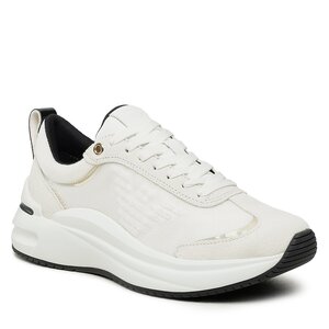 Sneakersy Emporio Armani - X3X183 XN828 Q678 White/Black/Gold.