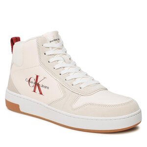 Sneakersy Calvin Klein Jeans - Basket Cupsole Irreg Lines YM0YM00612 Eggshell/Ancient White 0F9.