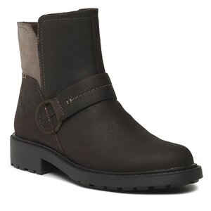 Členková obuv Clarks - Opal Rose 261684454 Brown Leather.