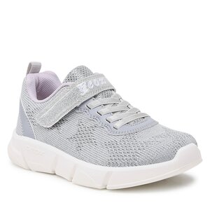 Sneakersy Geox - J Aril Girl J25DLD07QBCC1316 S Silver/Lilac.