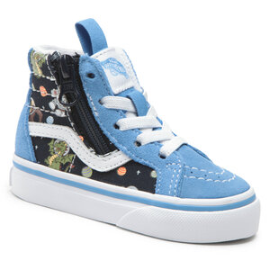 Sneakersy Vans - Sk8-Hi Reissue Si VN0007Q3Y611 Glow Cosmic Zoo Black/Blu.