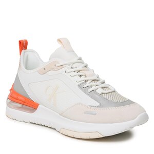 Sneakersy Calvin Klein Jeans - Sporty Runner Comfair Xray YM0YM00630 White YBR.