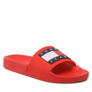 Šľapky Tommy Jeans - Tommy Jeans Pool Slide Ess EM0EM01191 Deep Crimson XNL.