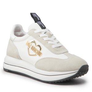 Sneakersy LOVE MOSCHINO - JA15354G1FIN210A Bian.
