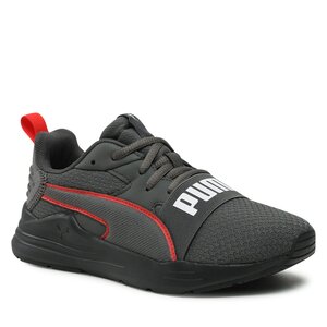 Sneakersy Puma - Wired Run Pure Jr 390847 04 Shadow Gray/Red/Puma Black.