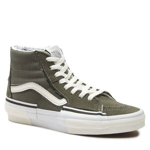 Sneakersy Vans - Sk8-Hi Reconst VN0005UKOLO1 Olive Camo.