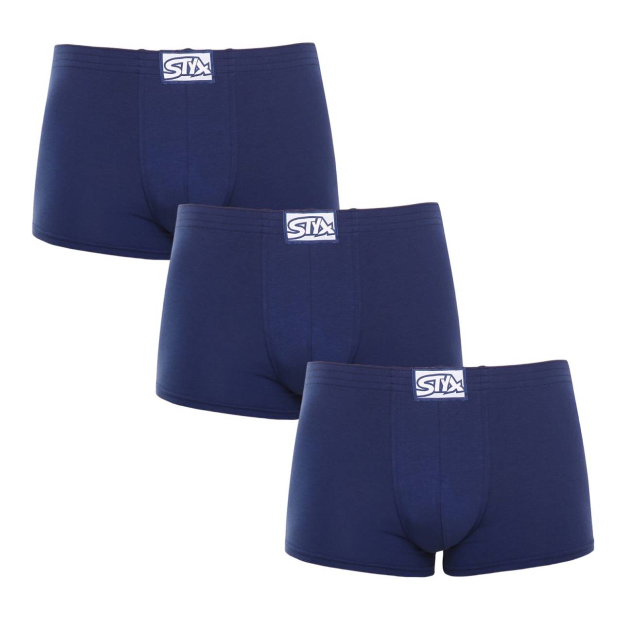 3PACK pánske boxerky Styx klasická guma tmavo modré (3Q0968) M, trenky.
Boxerky Styx sú skvelou voľbou, ak máte radi pohodlné a kvalitné pánske spodné prádlo.
 
Boxerky Styx s prívlastkom 