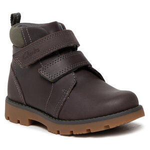 Šnurovacia obuv Clarks - Heath Strap K 261692697 Grey.