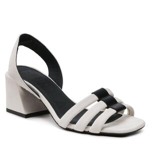 Sandále Furla - Nova YG12FNV-X21000-1843S-1-007-20-IT Marshmallow/Nero.