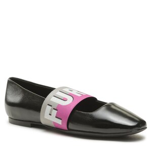 Poltopánky Furla - Iris YE87N6L-BX1758-1914S-4-401-20-AL-3600 S Nero/Marmo Violet.