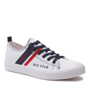 Plátenky Big Star Shoes - LL174005 White.