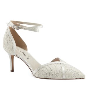 Lodičky Tamaris - 1-24414-20 Ivory Macramee 474.