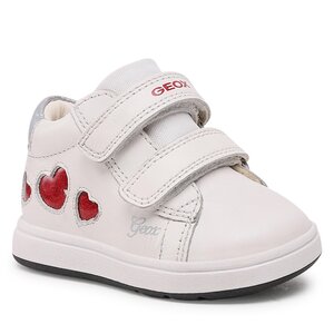 Poltopánky Geox - B Biglia Girl B354CA085KCC0050 White/Red.