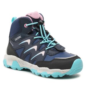 Šnurovacia obuv Geox - J Magnetar G.B Abx B J264LB 054FU C4358 S Navy/Watersea.