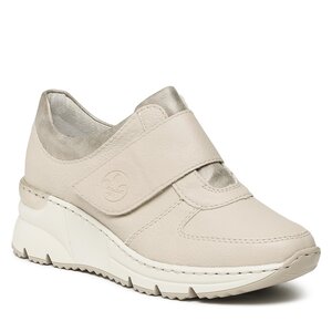 Sneakersy Rieker - N6356-60 Beige.