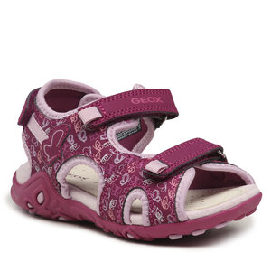 Sandále Geox - J Sandal Whinberry G J35GRD0CE15CP8E8 S Dk Raspberry/Pink.