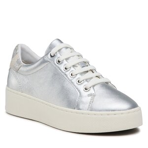 Sneakersy Geox - D Skyely C D35QXC 000Y2 C1007 Silver.