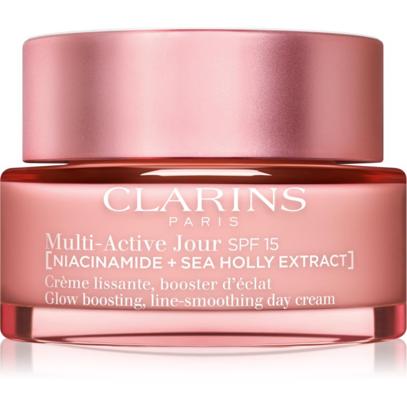 Clarins Multi-Active Day Cream SPF 15 vyhladzujúci a rozjasňujúci krém SPF 15 50 ml.