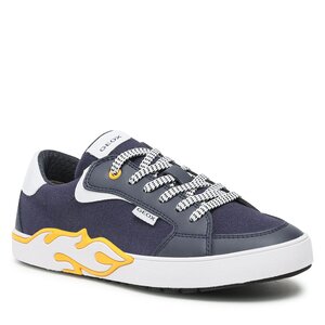 Sneakersy Geox - J Alphabeet Boy J35HLA01054C0657 D Navy/Yellow.