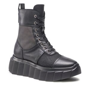 Členková obuv AGL - Blondie High D943507PGKZ098F970 Nero.