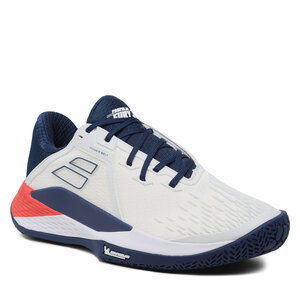 Topánky Babolat - Propulse Fury 3 Ac M 30S23208 White/Estate Blue.