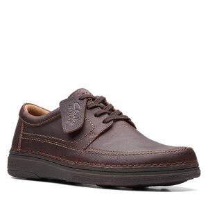 Poltopánky Clarks - Nature 5 Lo 26168614 Dark Brown Lea.