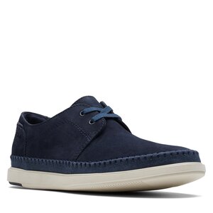 Poltopánky Clarks - Bratton Lo 26171673 Navy Suede.
