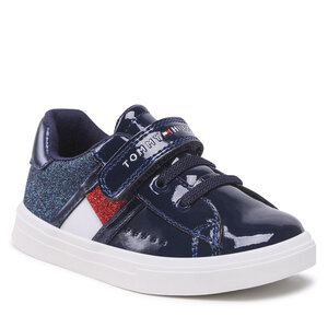 Sneakersy Tommy Hilfiger - Low Cut Lace-Up /Velcro Sneaker T1A9-32298-1160 S Blue 800.