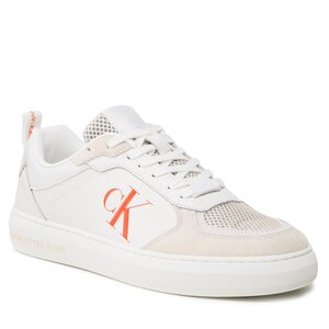 Sneakersy Calvin Klein Jeans - Casual Cupsole Xray YM0YM00607 White YBR.