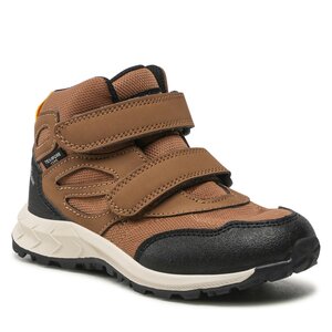 Trekingová obuv Jack Wolfskin - Woodland Texapore Mid Vc K 4052591 Brown/Phantom.