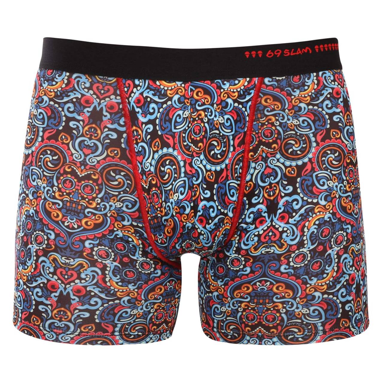 Pánske boxerky 69SLAM Dylan MEXICOLAMENT (MBYMXT-PO) L, trenky.
Pánske boxerky 69SLAM fit sú predstaviteľom dlhšieho vyhotovenia strihu.
