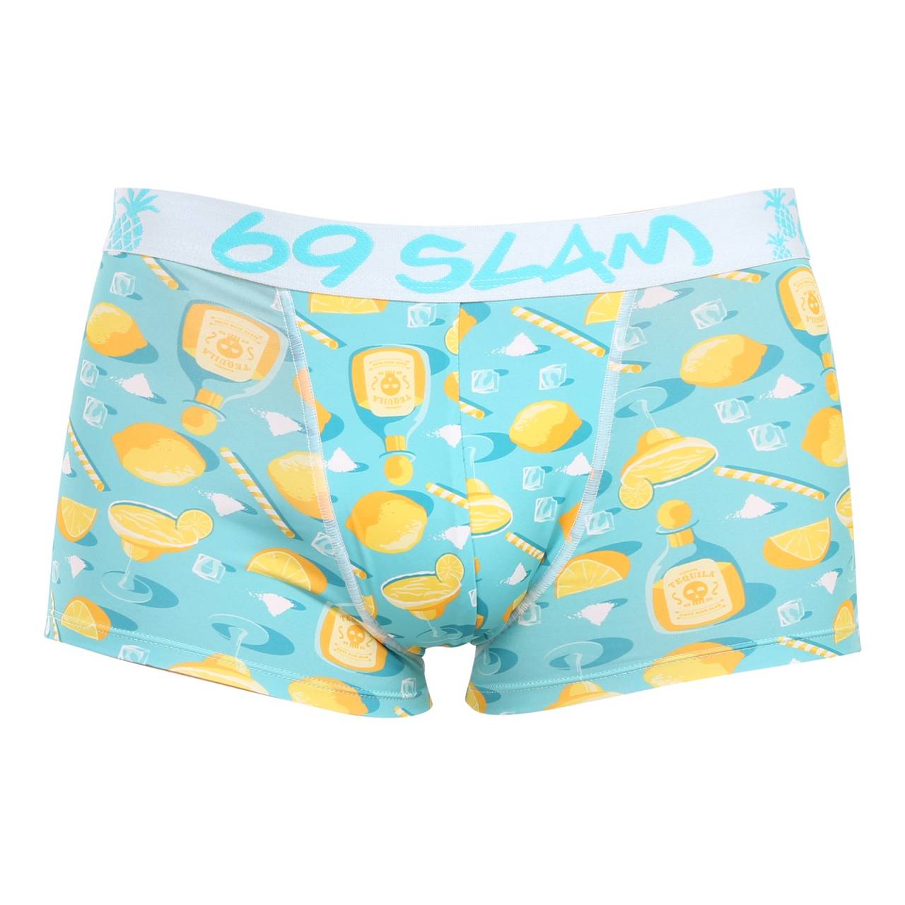Pánske boxerky 69SLAM hip margarita mason (MSYMRA-PO) XXL, trenky.
Vstúpte do sveta, kde sa pohodlie stretáva s originalitou!
Mikrovlákno, ktoré vás presvedčí na prvý dotyk
Boxerky sú vyrobené z umelých vlákien (kombinácia polyesteru a spandexu) - táto zmes vytvára dokonale mäkký, pružný a prispôsobivý materiál.
Výrazný dizajn a premyslený strih na aktívne dni
Boxerky 69SLAM vás na prvý pohľad zaujmú svojím jedinečným vzhľadom, originálnymi vzormi a príjemnými farbami.
Prečo by boxerky 69SLAM nemali chýbať vo vašom šatníku

Mikrovlákno - ľahké, elastické, rýchloschnúce.
Kratšie nohavičky, ktoré sa nikde nekrčia.
Výrazný dizajn s originálnymi vzormi.

69SLAM spodná bielizeň, ktorá vám zdvihne náladu
69SLAM je obľúbená surferská značka z Bali, ktorá oslavuje život, umenie, kreativitu, dizajn a farby v každom detaile.
Ako sa starať o boxerky 69SLAM
Dodržiavaním týchto jednoduchých krokov zabezpečíte, že vaše boxerky 69SLAM budú dlho vyzerať krásne, funkčné a pohodlné.

Pranie: Odporúčame ručné pranie vo vlažnej vode.


Sušenie: Nesuš v sušičke.


Žehlenie: Nežehliť.

Tip: Vaša obľúbená spodná bielizeň si zaslúži šetrné zaobchádzanie.