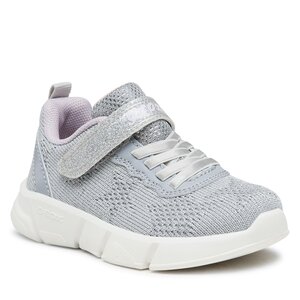 Sneakersy Geox - J Aril Girl J25DLD07QBCC1316 M Silver/Lilac.