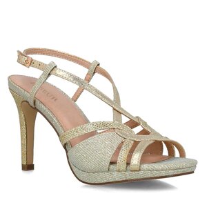 Sandále Menbur - 23703 Gold 00.