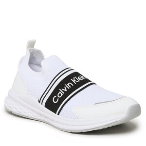 Sneakersy Calvin Klein Jeans - Low Cut Easy-On Sneaker V3B9-80594-0308 S White 100.