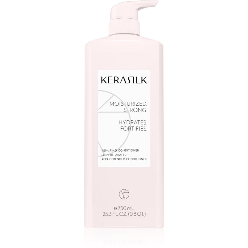 KERASILK Essentials Repairing Conditioner hydratačný kondicionér pre suché a poškodené vlasy 750 ml.