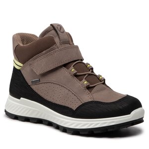 Šnurovacia obuv ECCO - Exostrike Kids GORE-TEX 76194360457 Black/Taupe/Taupe.