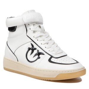 Sneakersy Pinko - Lorena Basket Hi Sneaker AI 22-23 BLKS1 1H214S A08S Bianco/Nero ZZ1.