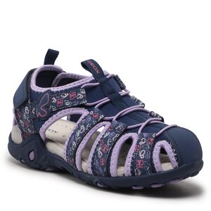 Sandále Geox - J Sandal Whinberry G J35GRA015CECF48E S Navy/Dk Lilac.