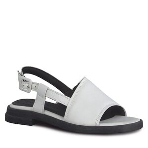 Sandále Marco Tozzi - 2-28164-20 White/Black 110.