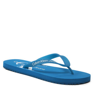Žabky Calvin Klein Jeans - Beach Sandal Monogram Tpu YM0YM00838 Imperial Blue CGD.