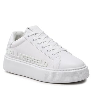 Sneakersy KARL LAGERFELD - KL62210 White Lthr Mono.