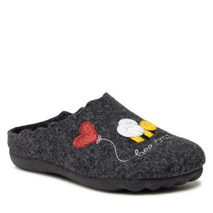 Papuče Manitu - 320089-01 Schwarz.