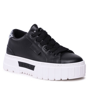 Sneakersy Replay - Disco Vanity 2 GWZ4E.000.C0004L Black/Silver 0096.